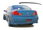 مصد أمامي لسيارة Infiniti G35 Sedan باللون الأسود غير اللامع لسيارات Infiniti G35 Sedan 03-06