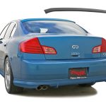 Infiniti G35 Sedan Roof Spoiler Matte Black For 03-06 Infiniti G35 Sedan Stillen