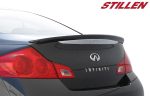 Infiniti G35 Rear Trunk Spoiler No Backup Camera Unpainted For 07-12 Infiniti G35 Sedan Stillen - Image 2