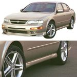 Maxima 5 pc Body Kit Unpainted For 97-99 Nissan Maxima Stillen - Image 5
