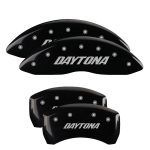 Set Of 4 Caliper Covers Engraved Front And Rear Daytona 2005-2010 Dodge Magnum MGP Caliper Covers