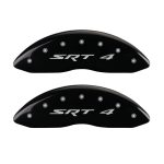 Front Set 2 Caliper Covers Engraved Front Srt4 2007-2012 Dodge Caliber MGP Caliper Covers