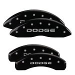 Set Of 4 Caliper Covers Engraved Front And Rear Broken D Dodge 2006-2010 Dodge Ram MGP Caliper Covers