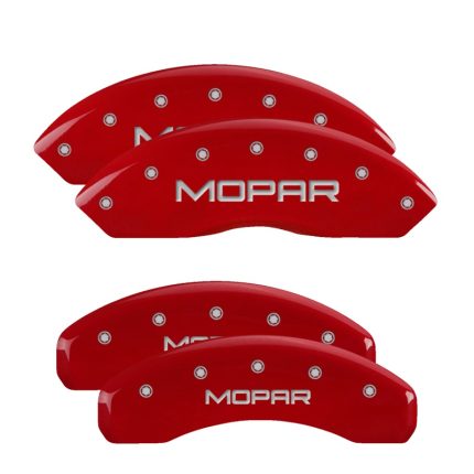 Set Of 4 Caliper Covers Engraved Front And Rear Mopar 2007-2011 Dodge Nitro MGP Caliper Covers