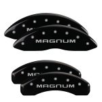 Set Of 4 Caliper Covers Engraved Front And Rear Magnum 2006-2020 Dodge Charger MGP Caliper Covers