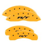 Set Of 4 Caliper Covers Engraved Front And Rear Rt1-Truck 2006-2020 Dodge Charger MGP Caliper Covers - Image 3