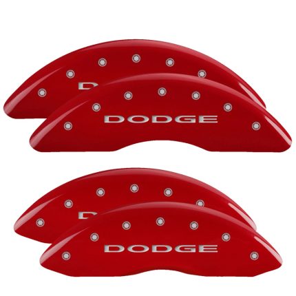 Set Of 4 Caliper Covers Engraved Front And Rear With Out Stripes Dodge 2010-2010 Dodge Ram MGP Caliper Covers