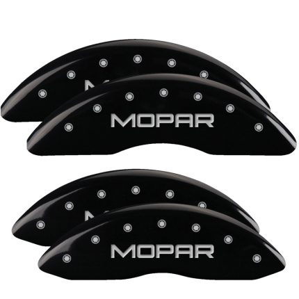 Set Of 4 Caliper Covers Engraved Front And Rear Mopar 2010-2010 Dodge Ram MGP Caliper Covers