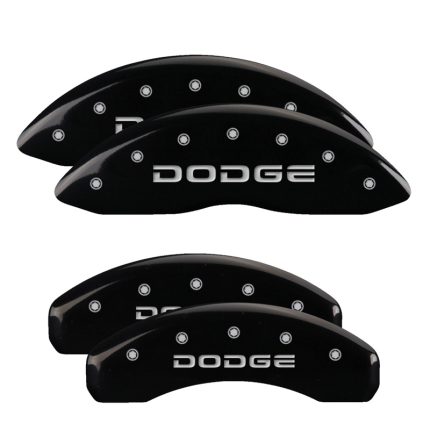 Set Of 4 Caliper Covers Engraved Front And Rear Broken D Dodge 2002-2006 Dodge Ram MGP Caliper Covers