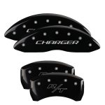 Set Of 4 Caliper Covers Engraved Front Charger Engraved Rear RT 2011-2023 Dodge Challenger 18 inches