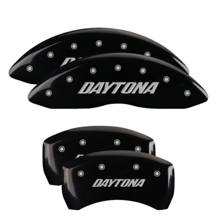 Set Of 4 Caliper Covers Engraved Front And Rear Daytona 2011-2023 Dodge Challenger MGP Caliper Covers