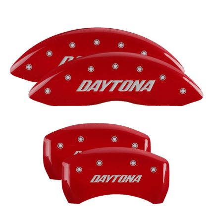 Set Of 4 Caliper Covers Engraved Front And Rear Daytona 2011-2023 Dodge Challenger MGP Caliper Covers