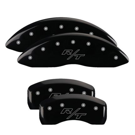 Set Of 4 Caliper Covers Engraved Front And Rear Vintage Style RT 2007-2014 Dodge Caliber MGP Caliper Covers