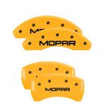 Set Of 4 Caliper Covers Engraved Front And Rear Mopar 2013-2016 Dodge Dart MGP Caliper Covers - Image 3