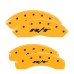 Set Of 4 Caliper Covers Engraved Front And Rear RT 2011-2019 Dodge Grand MGP Caliper Covers - Image 3