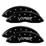 Set Of 4 Caliper Covers Engraved Front And Rear Gen 2 Viper 2001-2002 Dodge Viper MGP Caliper Covers