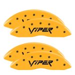 Set Of 4 Caliper Covers Engraved Front And Rear Gen 2 Viper 2001-2002 Dodge Viper MGP Caliper Covers - Image 3