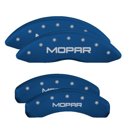 Set Of 4 Caliper Covers Engraved Front And Rear Mopar 2011-2024 Dodge Durango MGP Caliper Covers