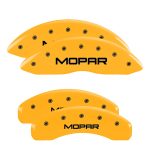 Set Of 4 Caliper Covers Engraved Front And Rear Mopar 2011-2024 Dodge Durango MGP Caliper Covers - Image 5