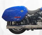 2025-Present Harley Davidson Softail 2-1 Slip-On with Blunt Force Tip - Chrome (131-1297-B4-P) TAB Performance - Image 2