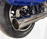 2025-Present Harley Davidson Softail 2-1 Slip-On with Blunt Force Tip - Chrome (131-1297-B4-P) TAB Performance - Image 3