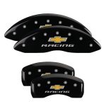 Set Of 4 Caliper Covers Engraved Front And Rear Chevy Racing 2010-2013 Chevrolet Impala MGP Caliper Covers