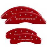 Set Of 4 Caliper Covers Engraved Front And Rear Gen 5 6 Camaro 2012-2015 Chevrolet Camaro MGP Caliper Covers - Image 2