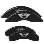 Set Of 4 Caliper Covers Engraved Front And Rear MGP 2000-2005 Chevrolet Impala MGP Caliper Covers