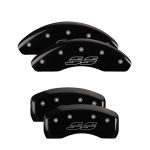 Set Of 4 Caliper Covers Engraved Front And Rear Impala Style Ss 2000-2005 Chevrolet Impala MGP Caliper Covers