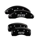 Set Of 4 Caliper Covers Engraved Front And Rear Monte Carlo Style Ss 2000-2005 Chevrolet Impala MGP Caliper Covers