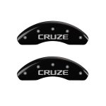 Front Set 2 Caliper Covers Engraved Front Cruze 2011-2013 Chevrolet Cruze MGP Caliper Covers