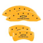 ⁦Set Of 4 Caliper Covers Engraved Front And Rear Chevy Racing 2014-2015 Chevrolet SS MGP Caliper Covers⁩ - الصورة ⁦3⁩