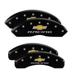 Set Of 4 Caliper Covers Engraved Front And Rear Chevy Racing 2016-2024 Chevrolet Camaro 18 Inch Wheel MGP Caliper Covers