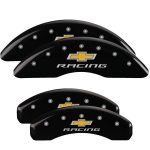 Set Of 4 Caliper Covers Engraved Front And Rear Chevy Racing 2016-2024 Chevrolet Camaro 19 Inch Wheel MGP Caliper Covers