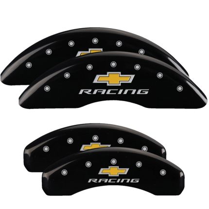Set Of 4 Caliper Covers Engraved Front And Rear Chevy Racing 2016-2024 Chevrolet Camaro 19 Inch Wheel MGP Caliper Covers