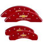 Set Of 4 Caliper Covers Engraved Front And Rear Chevy Racing 2016-2024 Chevrolet Camaro 19 Inch Wheel MGP Caliper Covers - Image 2