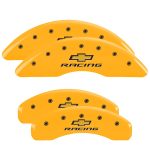 Set Of 4 Caliper Covers Engraved Front And Rear Chevy Racing 2016-2024 Chevrolet Camaro 19 Inch Wheel MGP Caliper Covers - Image 3