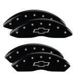 Set Of 4 Caliper Covers Engraved Front And Rear Bowtie 2012-2017 Chevrolet Express MGP Caliper Covers