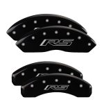 Set Of 4 Caliper Covers Engraved Front And Rear Rs (Gen 5 6) 2019-2020 Chevrolet Blazer MGP Caliper Covers