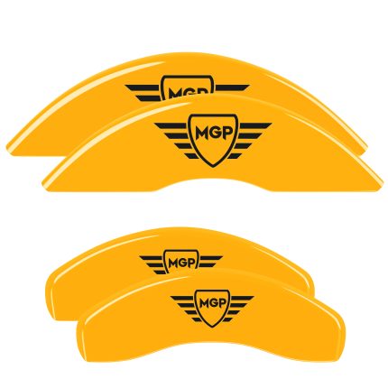 Set Of 4 Caliper Covers Engraved Front And Rear MGP 2020-2020 Chevrolet Traverse MGP Caliper Covers