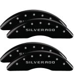 Set Of 4 Caliper Covers Engraved Front And Rear Silverado 2020-2025 Chevrolet Silverado MGP Caliper Covers