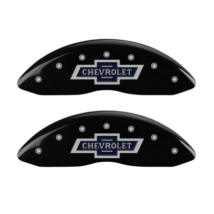 Set Of 4 Caliper Covers Engraved Front and Rear 100 Anniversary Logo 2024-2025 Chevrolet Equinox EV MGP Caliper Covers