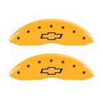 Set Of 4 Caliper Covers No Engraving Classic Caliper Covers 2024-2025 Chevrolet Equinox EV MGP Caliper Covers