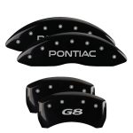 Set Of 4 Caliper Covers Engraved Front Pontiac Engraved Rear G8 2008-2009 Pontiac G8 MGP Caliper Covers