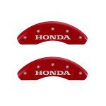 Front Set 2 Caliper Covers Engraved Front Honda 2010-2014 Honda Insight MGP Caliper Covers - Image 2