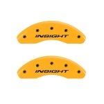 Front Set 2 Caliper Covers Engraved Front Insight 2010-2014 Honda Insight MGP Caliper Covers - Image 3