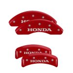 Set Of 4 Caliper Covers Engraved Front And Rear Honda 2003-2011 Honda Element MGP Caliper Covers - Image 2