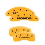 Set Of 4 Caliper Covers Engraved Front Honda Engraved Rear Crosstour 2012-2016 Honda CR-V MGP Caliper Covers - Image 3
