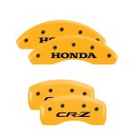 Set Of 4 Caliper Covers Engraved Front Honda Engraved Rear Cr-Z 2011-2016 Honda CR-Z MGP Caliper Covers - Image 3