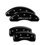 Set Of 4 Caliper Covers Engraved Front Accord Engraved Rear Accord 2013-2017 Honda Accord MGP Caliper Covers